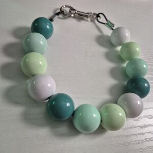 Handmade Statement Beaded S Dog Puppy Collar Necklace Jewelry Durable 13"